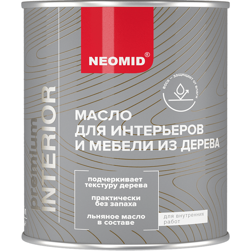 Масло для интерьеров и мебели NEOMID PREMIUM INTERIOR